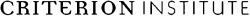 Criterion Institute 1